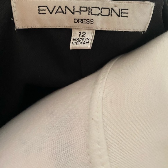 Evan Piccone Black Holiday Dress size 12 - Picture 8 of 10